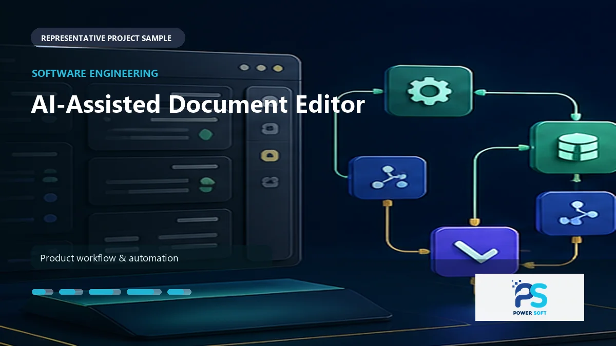 AI-Assisted Document Editor work sample by Power Soft