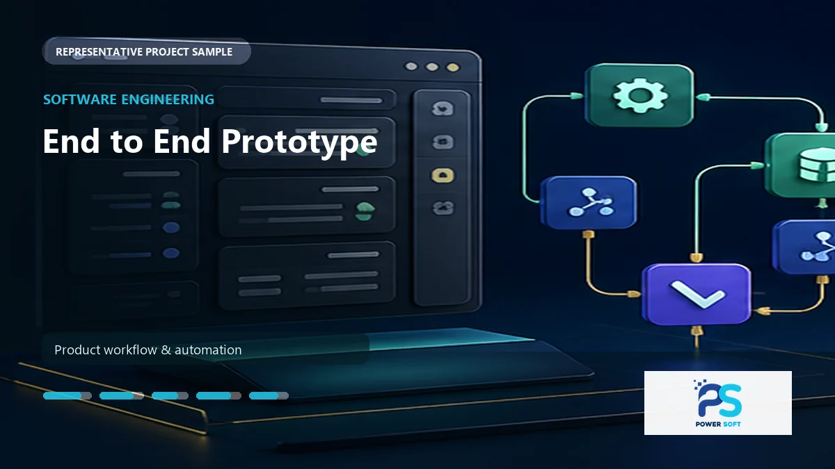 End to End Prototype work sample by Power Soft