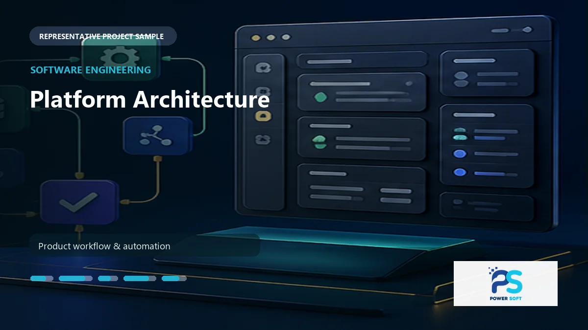 Platform Architecture work sample by Power Soft