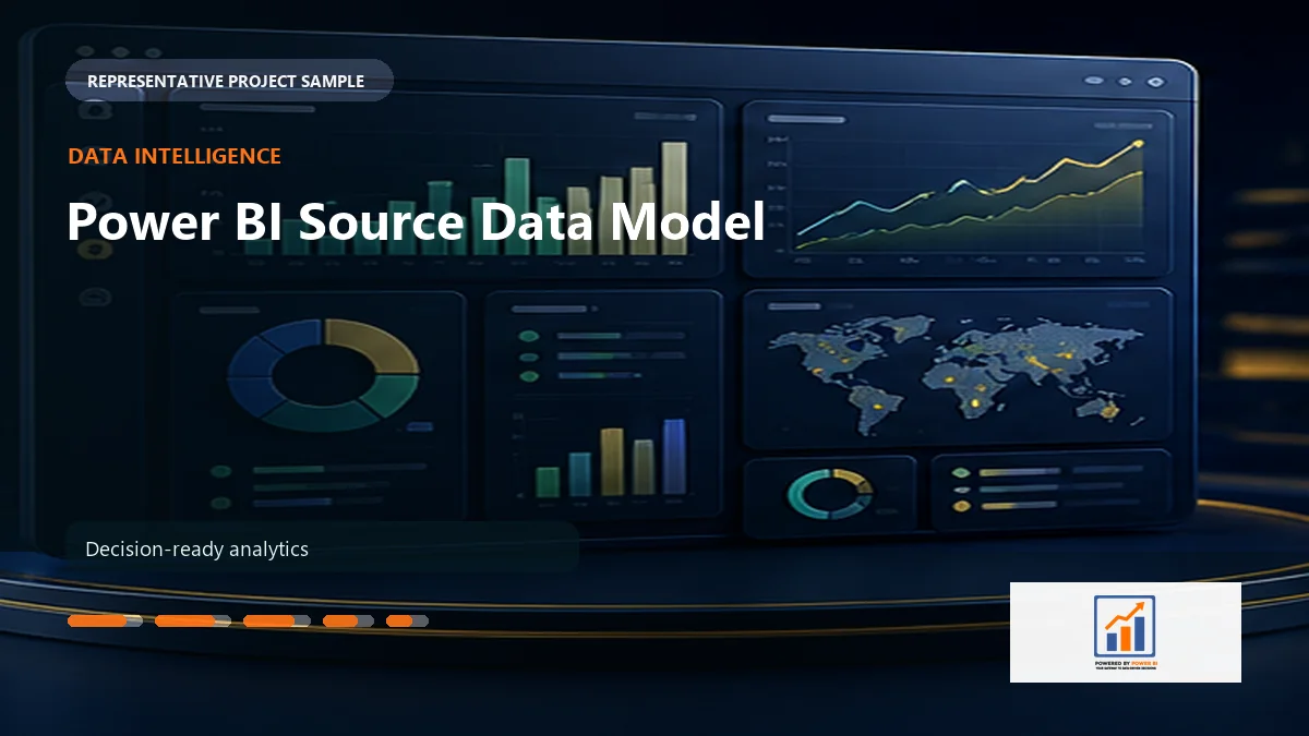 Power BI Source Data Model work sample by Powered By Power BI