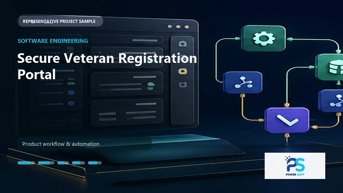 Secure Veteran Registration Portal work sample by Power Soft
