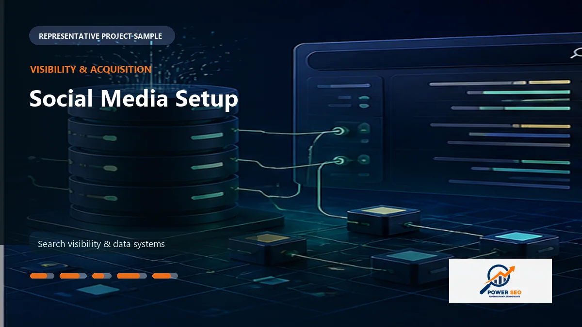 Social Media Setup work sample by Power SEO Agency