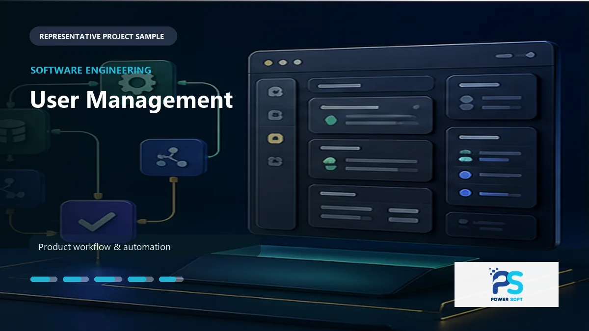 User Management work sample by Power Soft